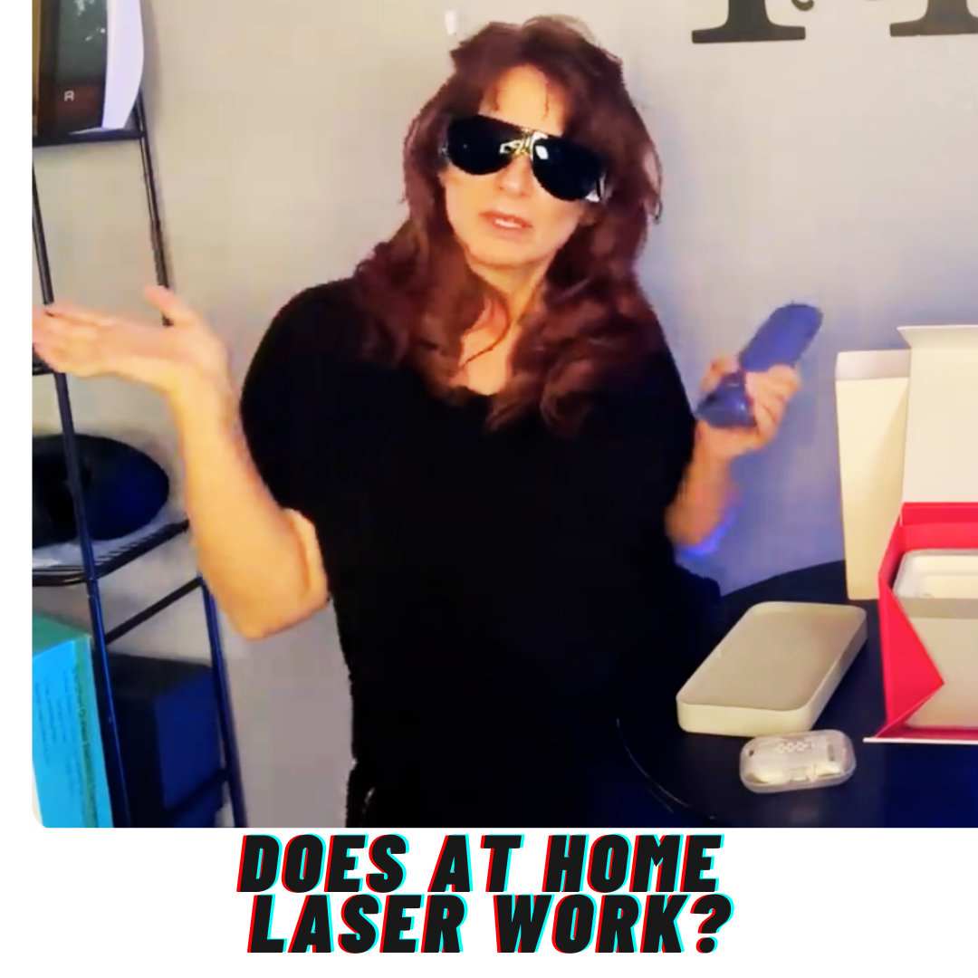 Amy Honey tests at home laser
